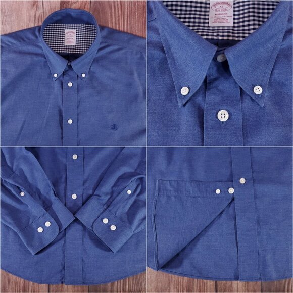 Brooks Brothers Madison Mens XL The Original Polo Shirt LS Button Down Shirt - Picture 3 of 10